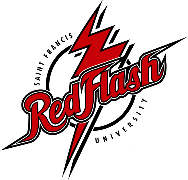 Saint Francis Red Flash 2001-2011 Primary Logo iron on paper